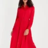 red dress