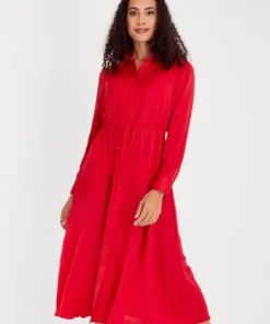 red dress